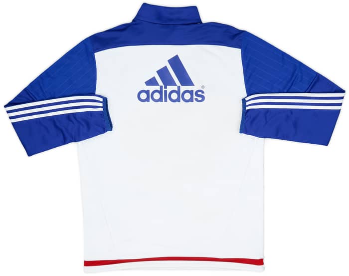 2015-16 Chelsea adidas 1/4 Zip Drill Top - 5/10 - (M)