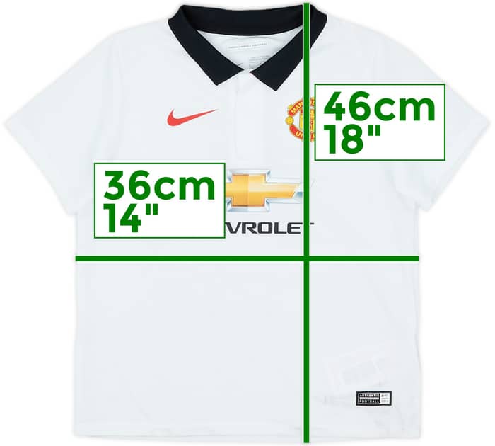 2014-15 Manchester United Away Full Kit - 6/10 - (4-5 Years)