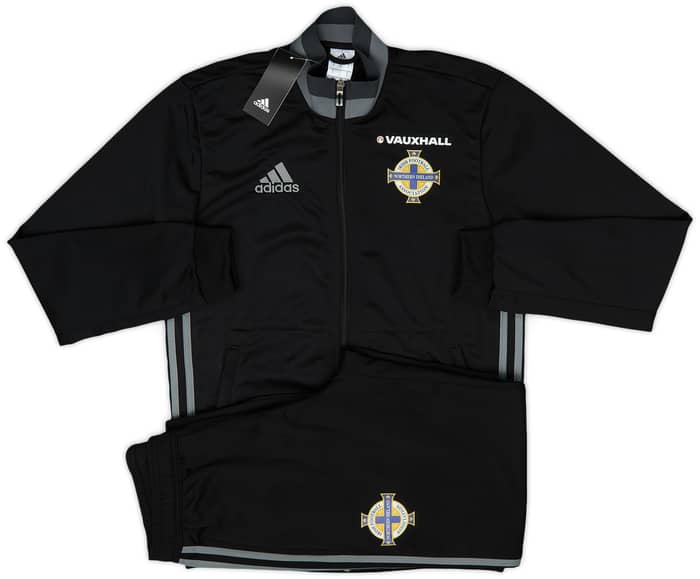 2016-18 Northern Ireland adidas Tracksuit (S)