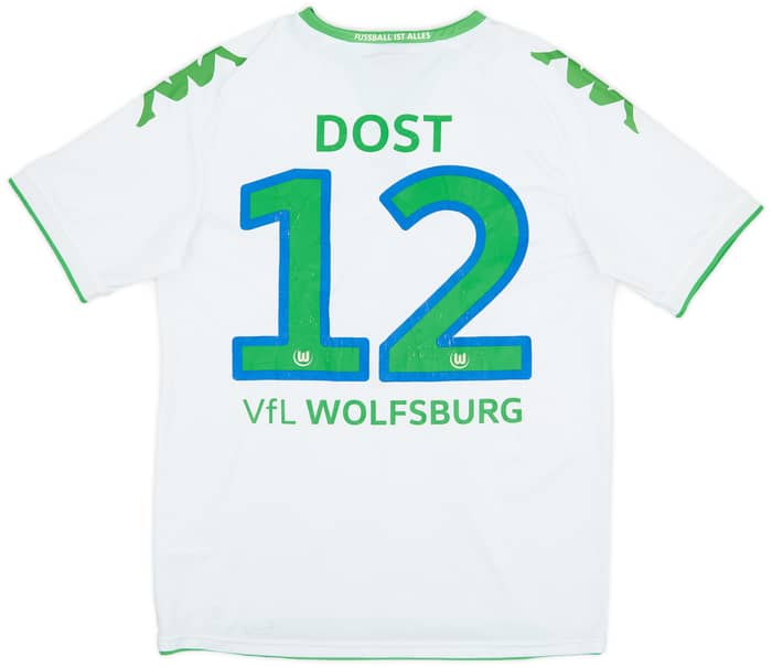 2015-16 Wolfsburg Home Shirt Dost #12 - 7/10 - (M)