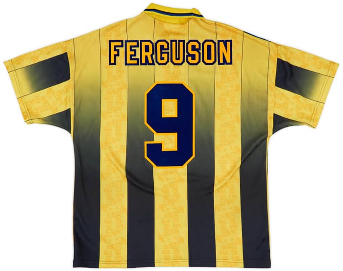 1996-98 Everton Away Shirt Ferguson #9 - 8/10 - (XL)