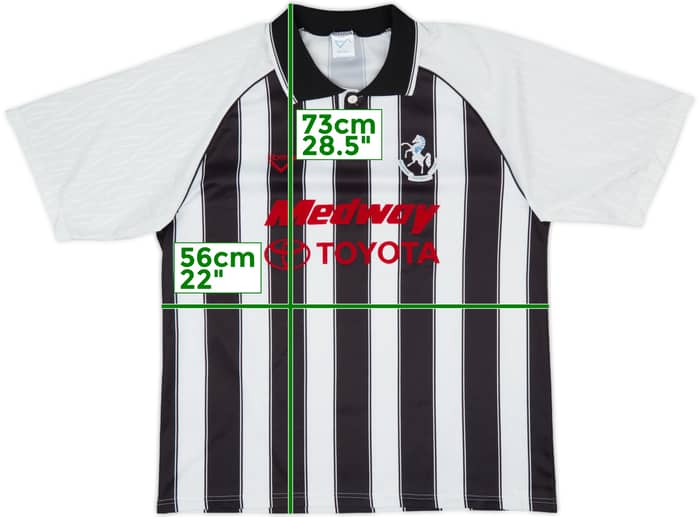 1991-92 Gillingham Away Shirt - 7/10 - (L)