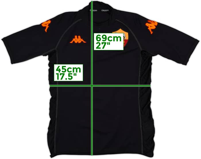 【ラッピング無料】 2002-03 (M) - 8/10 - Shirt Third Roma ウェア