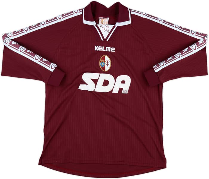 1999-00 Torino Match Issue Home L/S Shirt #15