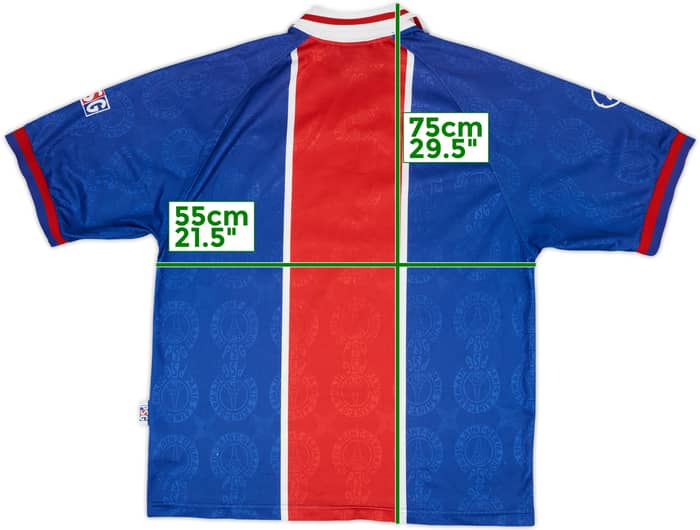 1996-97 Paris Saint-Germain Home Shirt - 5/10 - (L)