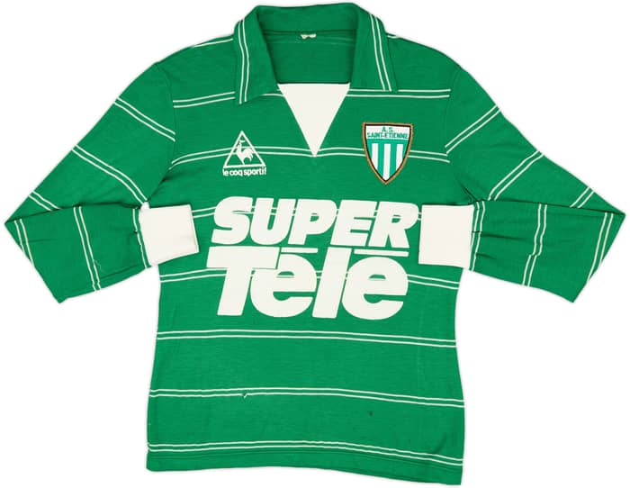 1980-81 Saint Etienne Home L/S Shirt - 7/10 - (S)