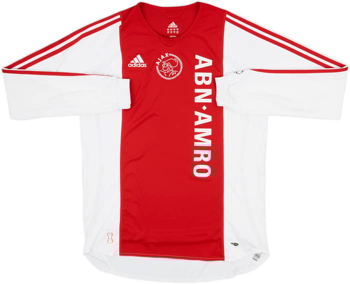 2006-07 Ajax Home L/S Shirt - 7/10 - (M)