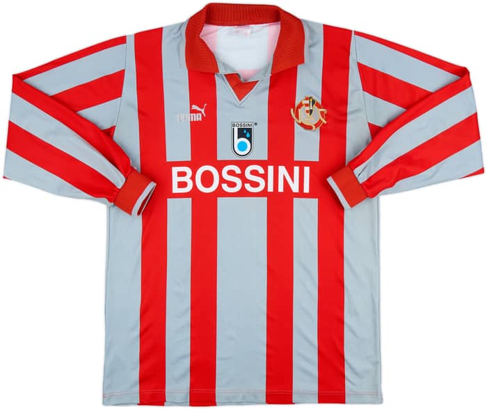 1997-98 Cremonese Match Issue Home L/S Shirt #10