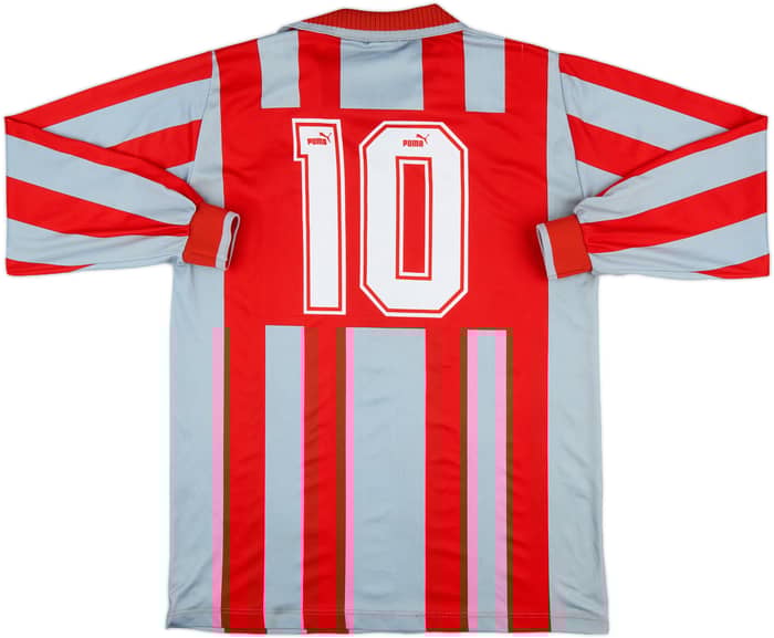 1997-98 Cremonese Match Issue Home L/S Shirt #10