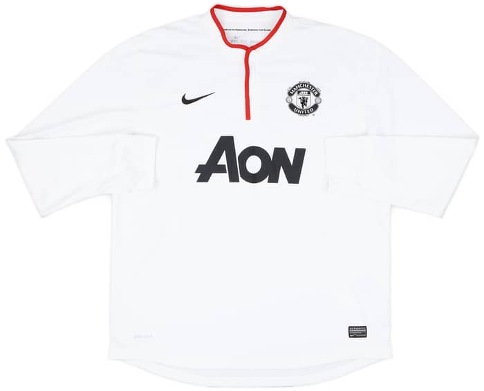 2012-14 Manchester United Away L/S Shirt v.Persie #20 - 8/10 - (XL)