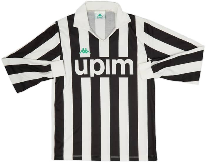 1991-92 Juventus Home L/S Shirt - 8/10 - (M)