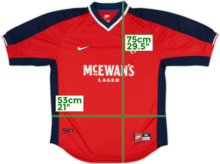 1998-99 Rangers Away Shirt - 9/10 - (M)