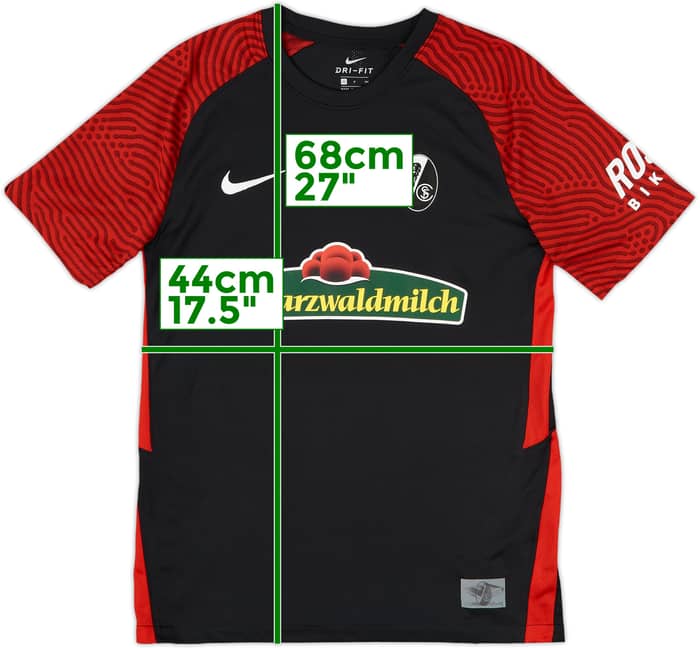 2021-22 Freiburg Away Shirt - 9/10 - (S)