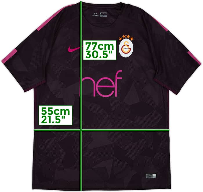 2017-18 Galatasaray Third Shirt Shibani #10 - 5/10 - (L)