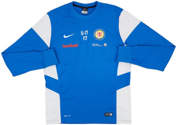 2014-15 Eintracht Braunschweig u17 Nike Player Issue Sweat Top #17 - 7/10 - (M)