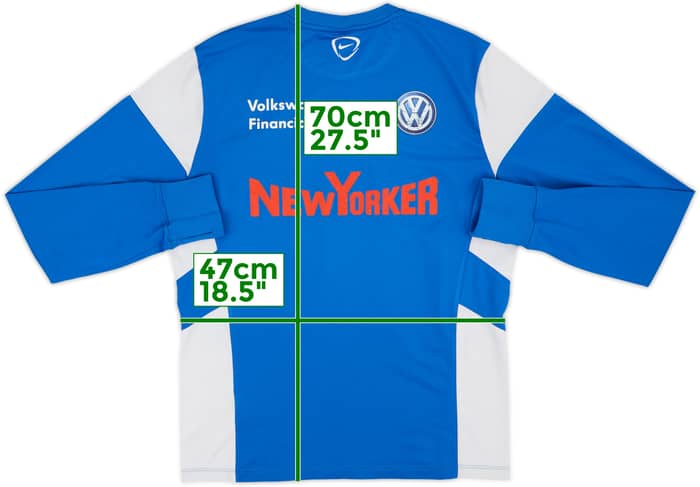 2014-15 Eintracht Braunschweig u17 Nike Player Issue Sweat Top #17 - 7/10 - (M)