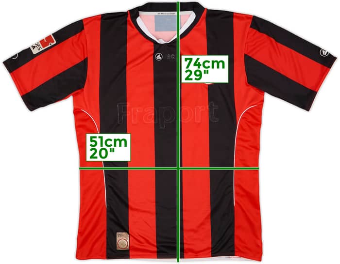 2010-12 Eintracht Frankfurt Home Shirt Vasoski #5 - 3/10 - (M)