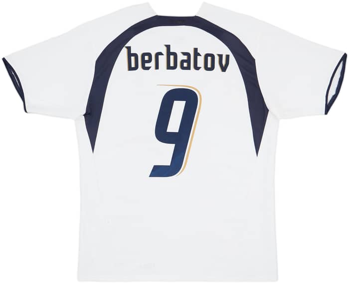 2006-07 Tottenham Home Shirt Berbatov #9 - 6/10 - (XL)