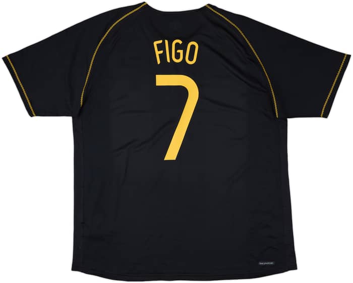 2006-07 Portugal Away Shirt Figo #7 - 8/10 - (L)