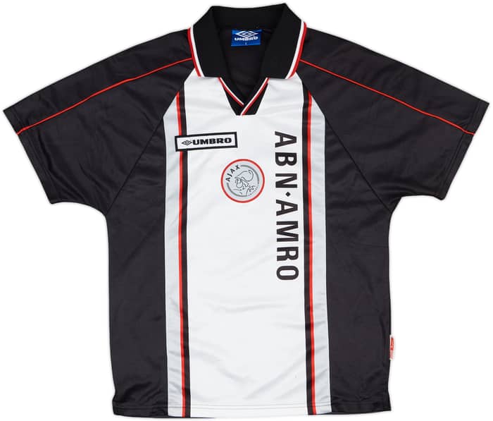 1998-99 Ajax Away Shirt F.De Boer #4 - 6/10 - (S)