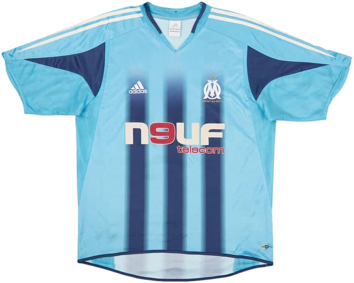 2004-05 Olympique Marseille Away Shirt Lizarazu #3 - 7/10 - (L)