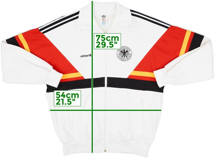 1990-92 Germany adidas Track Jacket - 7/10 - (XL/XXL)