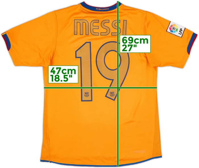 FC Barcelona 2007/08 Home Jersey, Messi #19 | eBay
