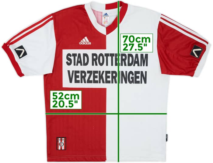 1999-00 Feyenoord Home Shirt - 6/10 - (M)