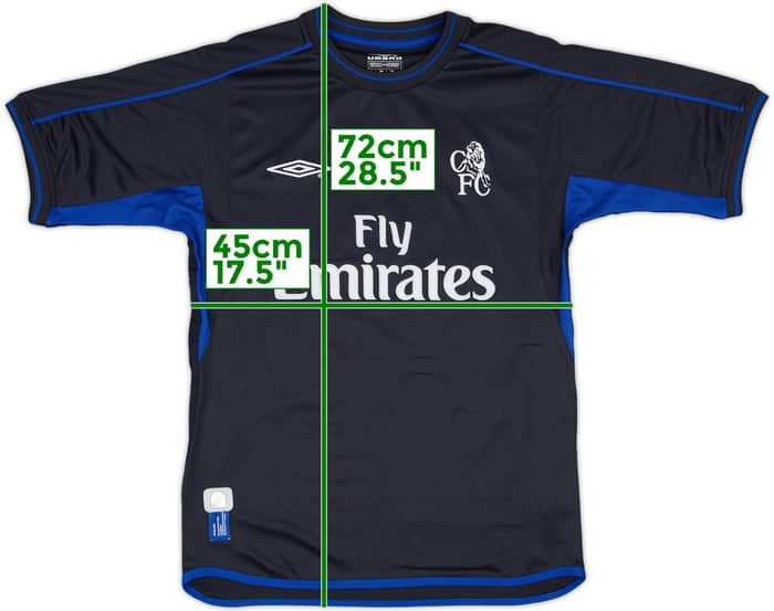 2002-04 Chelsea Away Shirt Veron #20 - 7/10 - (S)