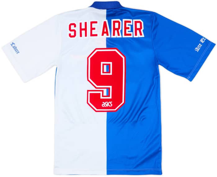 1994-95 Blackburn 'Champions' Home Shirt Shearer #9 - 6/10 - (S)