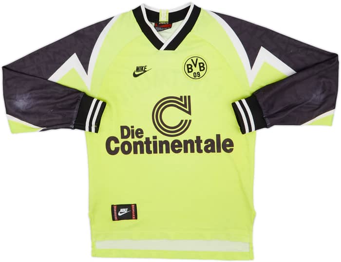 1995-96 Borussia Dortmund Home Shirt - 7/10 - (XS)