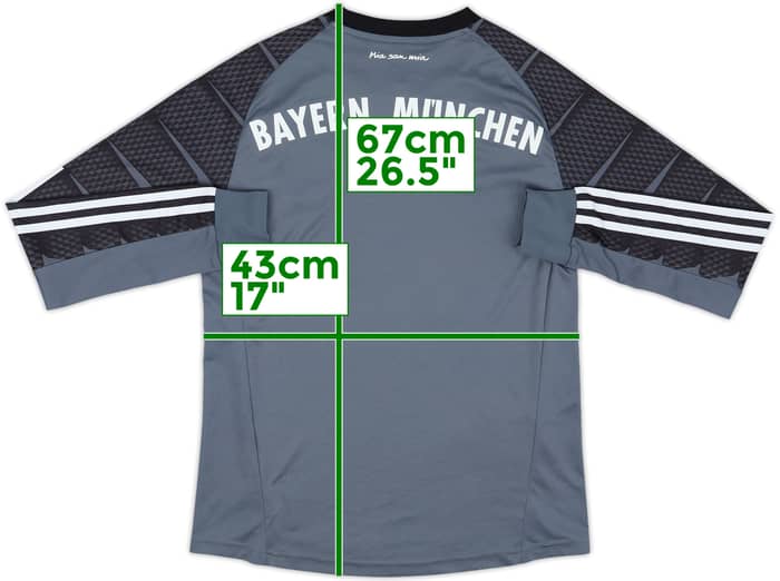 2014-15 Bayern Munich GK Shirt - 8/10 - (L.Boys)