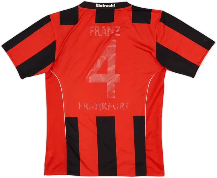 2010-12 Eintracht Frankfurt Home Shirt Franz #4 - 3/10 - (M)