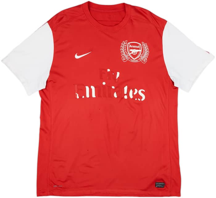 2011-12 Arsenal Nike Home Shirt - 4/10 - (XL)