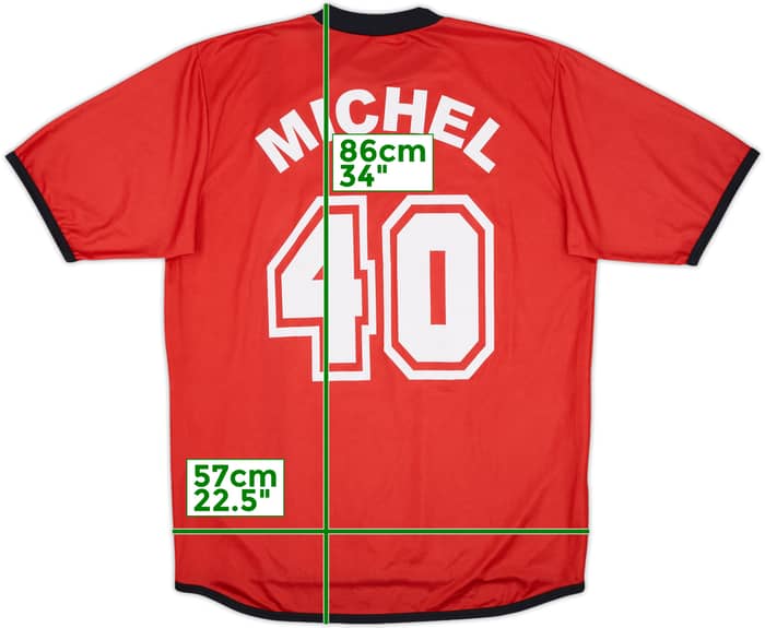 2005-06 Eintracht Frankfurt Home Shirt Michel #40 - 8/10 - (XL)