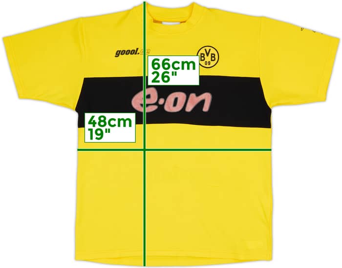 2002-03 Borussia Dortmund Home Shirt Rosicky #10 - 7/10 - (XL.Boys)