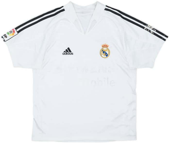 2004-05 Real Madrid Home Shirt - 3/10 - (XL.Boys)