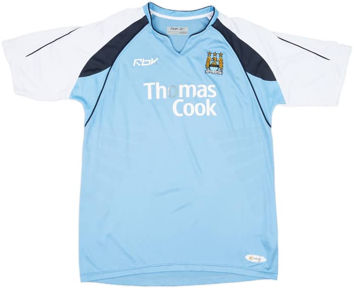 2006-07 Manchester City Home Shirt - 4/10 - (L)
