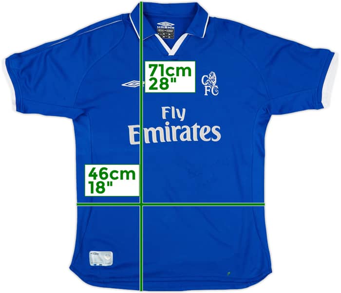 2001-03 Chelsea Home Shirt - 5/10 - (L.Boys)