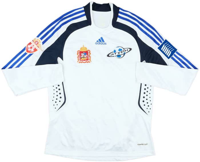 2008 Saturn Ramenskoye Match Issue Away L/S Shirt Kharitonov #27