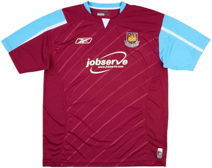2005-07 West Ham Home Shirt Tevez #32 - 8/10 - (L)