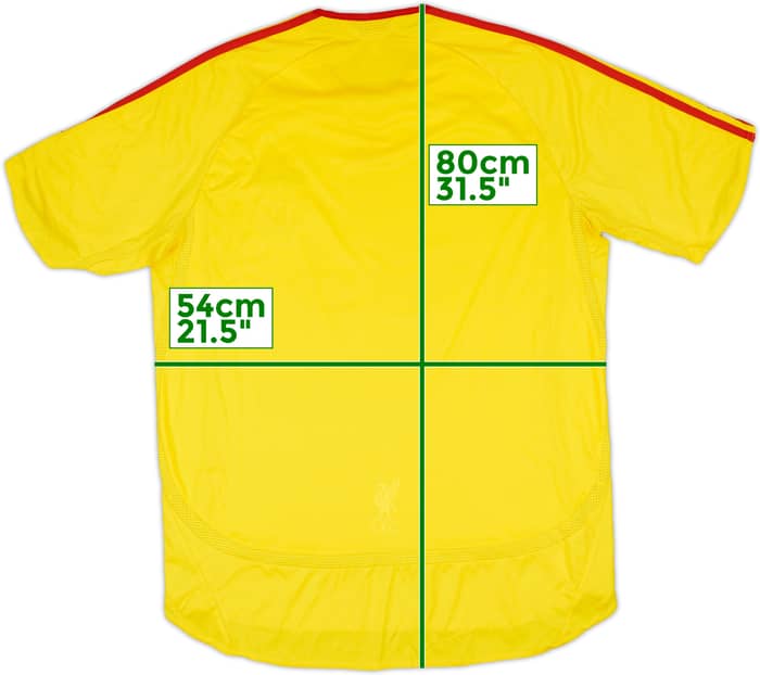 2006-07 Liverpool Away Shirt - 4/10 - (L)