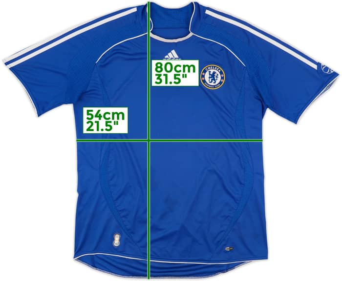 2006-08 Chelsea Home Shirt - 3/10 - (XL)
