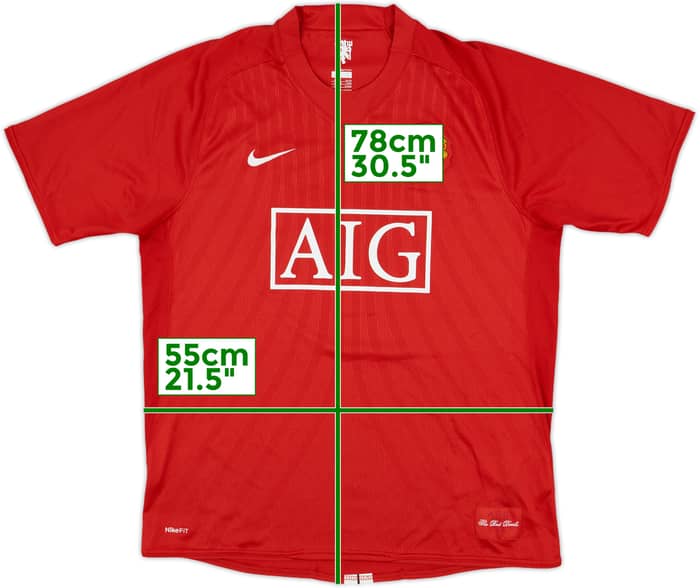 2007-09 Manchester United Home Shirt Nani #17 - 7/10 - (L)