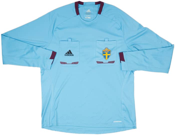 2012-13 Swedish FA adidas Referee L/S Shirt - 10/10 - (XL)