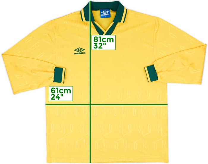希少になる 1980s adidas Template Shirt (Kuwait SC) - 6/10 - (L) Mサイズ
