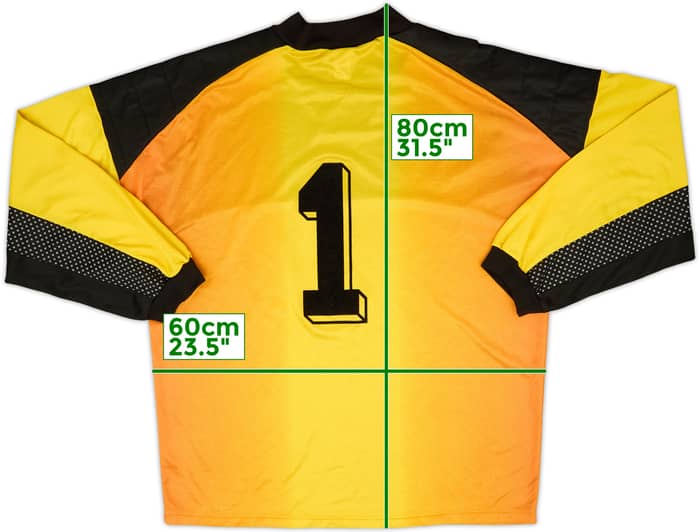 1990s adidas Template GK Shirt #1 - 7/10 - (XL)