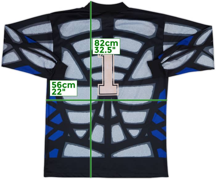 1990s adidas Template GK Shirt #1 - 7/10 - (XL)
