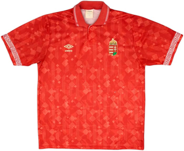 1990-93 Hungary Home Shirt - 4/10 - (L)