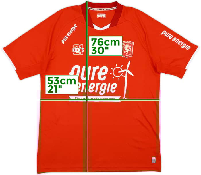 2019-20 FC Twente Home Shirt - 10/10 - (L)